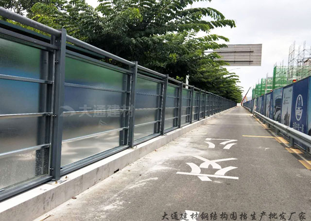 广州围挡C型-广州白云区市政道路改造工程装配式围挡