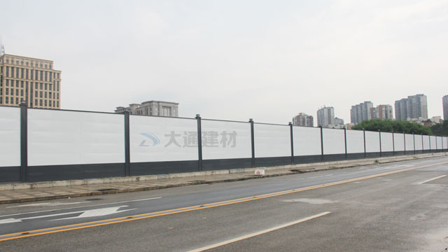 惠州新型装配式围挡-惠州市龙门县龙新路工程围挡图例
